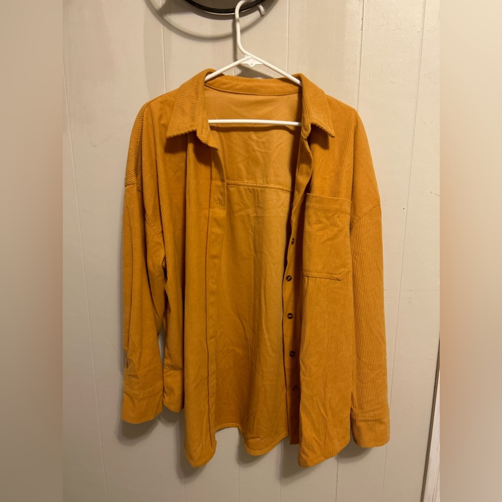 Corduroy flannel